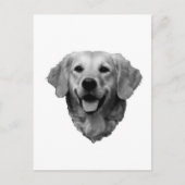 Golden Retriever Briefkaart (Voorkant)