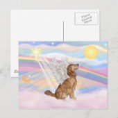 Golden Retriever Briefkaart (Voorkant / Achterkant)