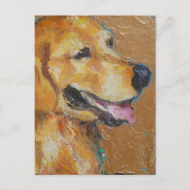 Golden Retriever Briefkaart