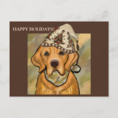 GOLDEN RETRIEVER BRIEFKAART (Voorkant)