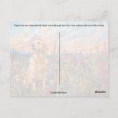 Golden Retriever - Briefkaart (Achterkant)