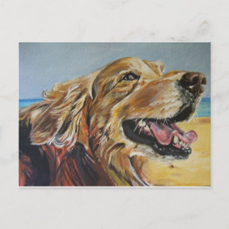 Golden Retriever Briefkaart