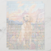 Golden Retriever - briefpapier van 8,5 x 11 inch (Voorkant / Achterkant)