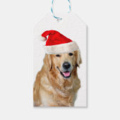 Golden Retriever Cadeaulabel (Voorkant)