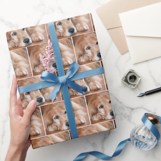 Golden Retriever Cadeaupapier (Geschenken)