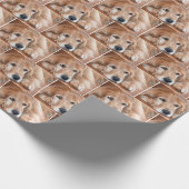 Golden Retriever Cadeaupapier (Hoek)