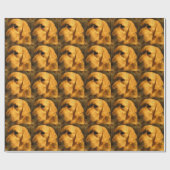 Golden Retriever Cadeaupapier (Vlak)