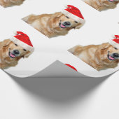 Golden Retriever Cadeaupapier (Hoek)