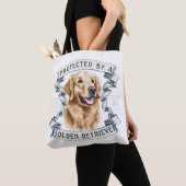 Golden Retriever Canvas tas (Dichtbij)