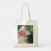 Golden Retriever Canvas tas (Achterkant)