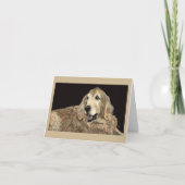 Golden Retriever Card Kaart (Voorkant)