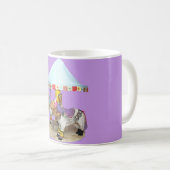 Golden Retriever Carousel Koffiemok (Voorkant rechts)