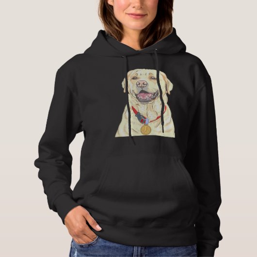 Golden Retriever Champion Hoodie (Voorkant)