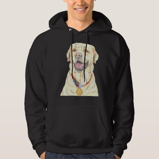 Golden Retriever Champion Hoodie (Voorkant)