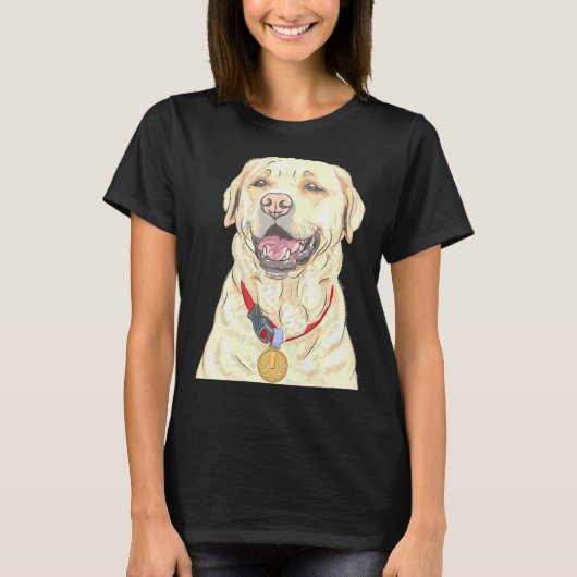 Golden Retriever Champion T-shirt (Voorkant)