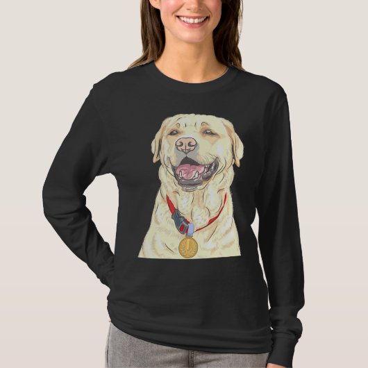 Golden Retriever Champion T-shirt (Voorkant)