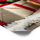 Golden Retriever Christmas Poster (Hoek)