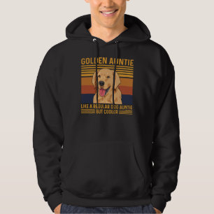 Golden Retriever citaat voor een gouden tante Hoodie