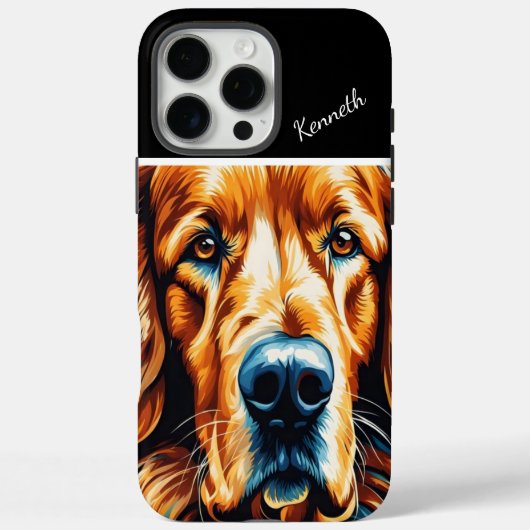 Golden Retriever Close-Up Case-Mate iPhone Case (Achterkant)