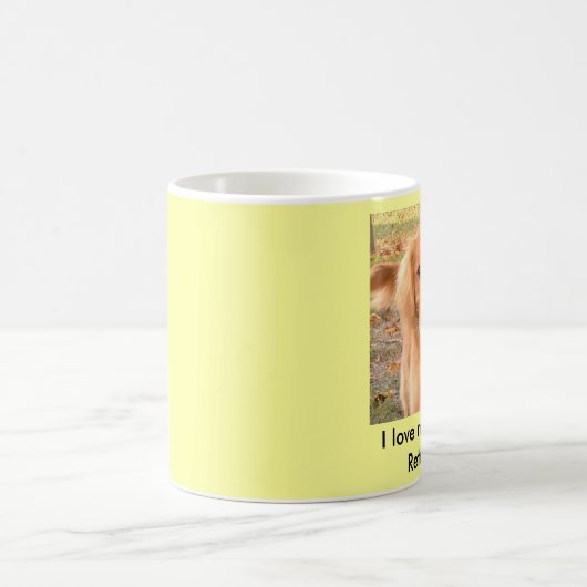 Golden Retriever Coffee Mok (Center)