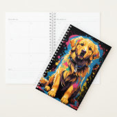 golden retriever Color Splash Planner (Display)