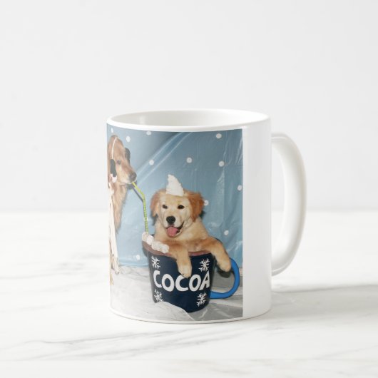 Golden Retriever Cup Koffiemok (Voorkant rechts)