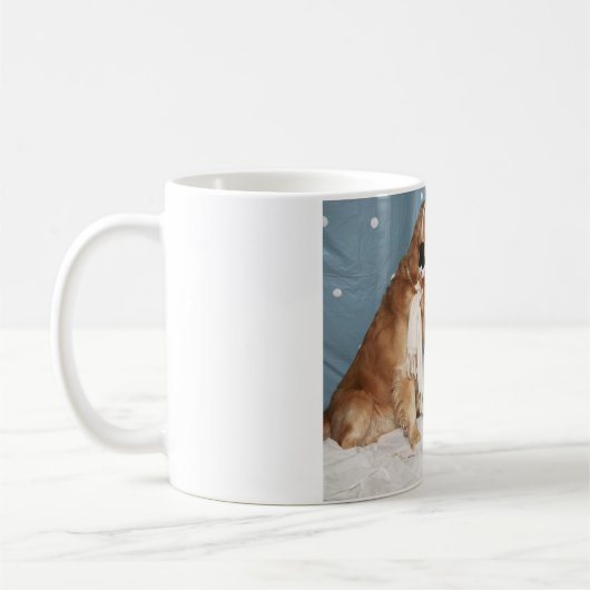 Golden Retriever Cup Koffiemok (Links)