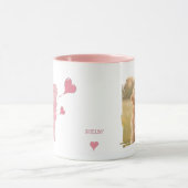 Golden Retriever Custom Photo & Name Valentine Mok (Midden)