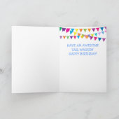 Golden Retriever Cute Puppy Birthday Kaart (Binnen)