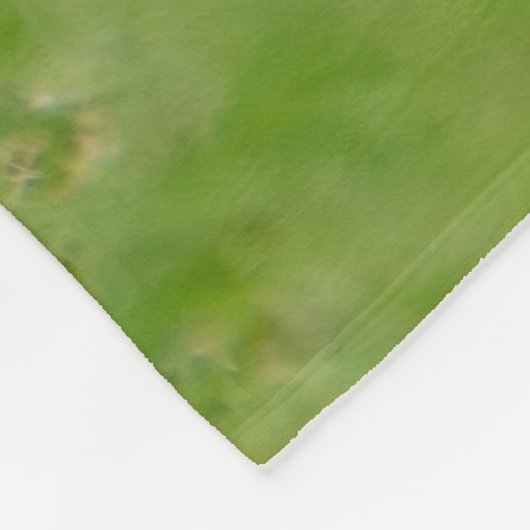 Golden Retriever Cute Puppy Dreaming Dog Portret Fleece Deken (Hoek)