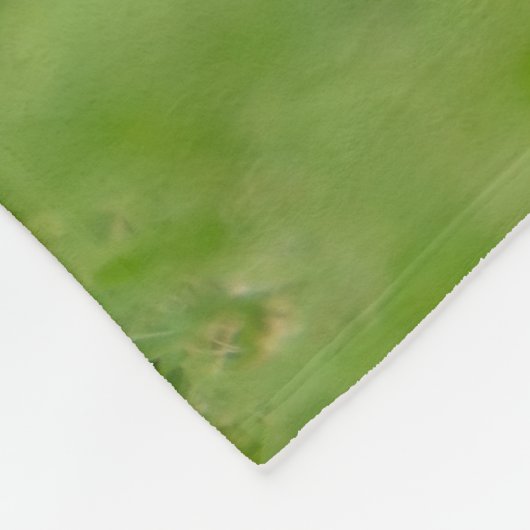 Golden Retriever Cute Puppy Dreaming, grappig Fleece Deken (Hoek)