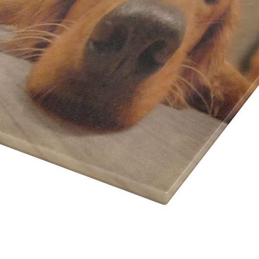 Golden Retriever Cutting Board Snijplank (Hoek)