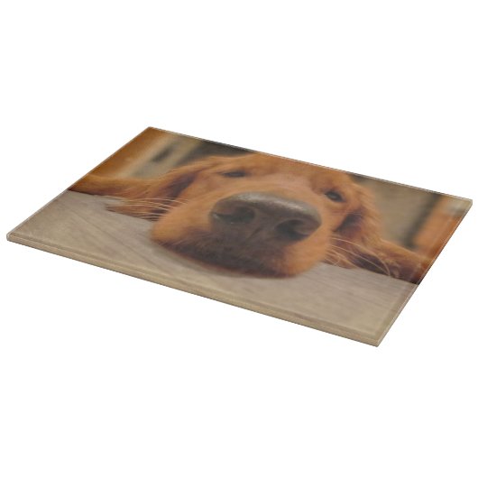 Golden Retriever Cutting Board Snijplank (Hoek)
