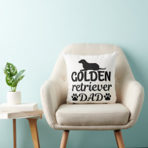 Golden Retriever Dad Funny Basic T-Shirt