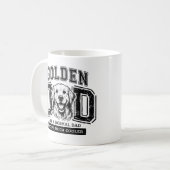 Golden Retriever Dad   Koffiemok (Voorkant links)