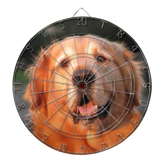 Golden Retriever Dartbord (Voorkant)