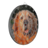 Golden Retriever Dartbord (Voorkant Links)