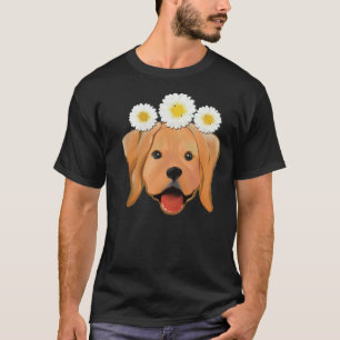 Golden Retriever Design perfect voor vrienden die T-shirt