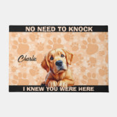 GOLDEN RETRIEVER DEURMAT (Voorkant)