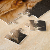 Golden Retriever die zich voor zijn kerstfeest inz Legpuzzel (Zijkant)