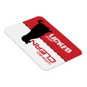 Golden Retriever Dishwasmachine Magnet - Gematuree Magneet (Rechterzijde)