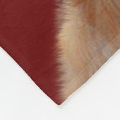 Golden Retriever Dog, aangepaste foto en naam, hui Fleece Deken (Hoek)