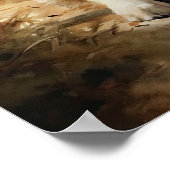 Golden Retriever Dog Art Print Poster (Hoek)