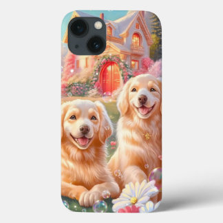 Golden Retriever Dog Art Telefoonhoes Case-Mate iPhone Case