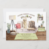 Golden Retriever Dog Bewegende aankondiging (Voorkant)