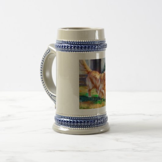 Golden Retriever Dog Bierpul (Voorkant links)