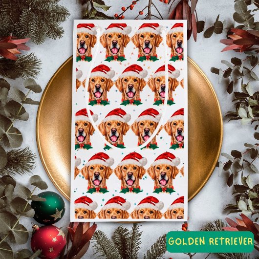 Golden Retriever Dog Breed Christmas Klein Cadeauzakje