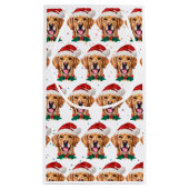 Golden Retriever Dog Breed Christmas Klein Cadeauzakje (Achterkant)