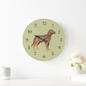 Golden Retriever Dog Breed Wall Clocks Grote Klok (Huis)