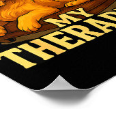 Golden Retriever Dog Clothes For Humans My Therast Poster (Hoek)